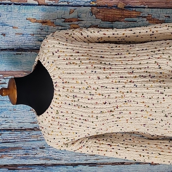 Altar'd State Popcorn Multicolor Cropped Sweater - Picture 4 of 12